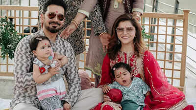 Rubina Dilaik reveals how her twin baby girls are compared for their different complexions; shares ‘I always whisper to them saying they are beautiful’