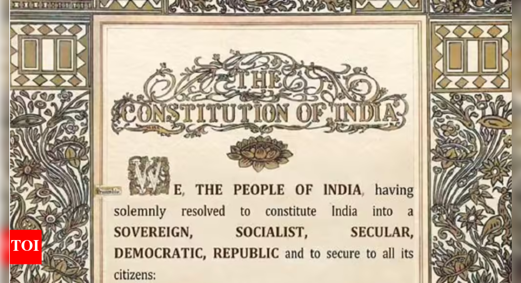 'No current plans': Centre on plans to remove 'socialism', 'secularism' from Preamble; 'no formal decision made'