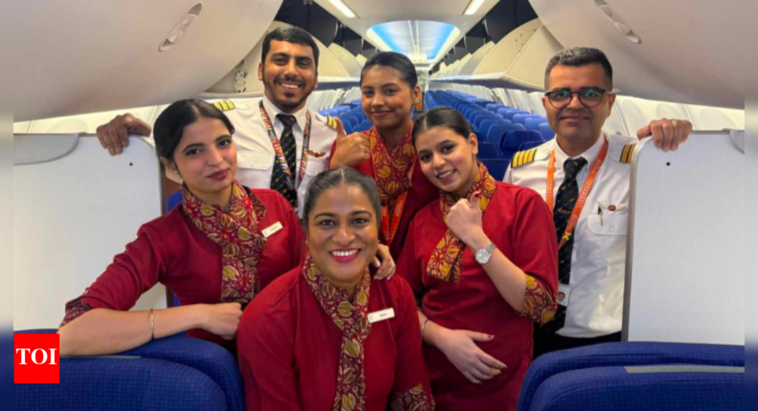Storks deliver an angel on AI Express Muscat-Mumbai flight