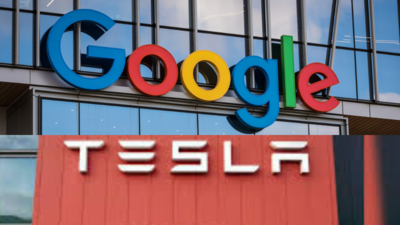 Tesla slumps, Alphabet jumps: Google's parent company stock gains 3% on AI spend, Tesla drops 9% after Q2 result