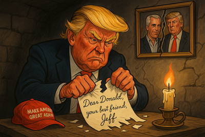 Trump, Epstein and a Doodle: The birthday letter that set off a political firestorm - that is burning MAGA