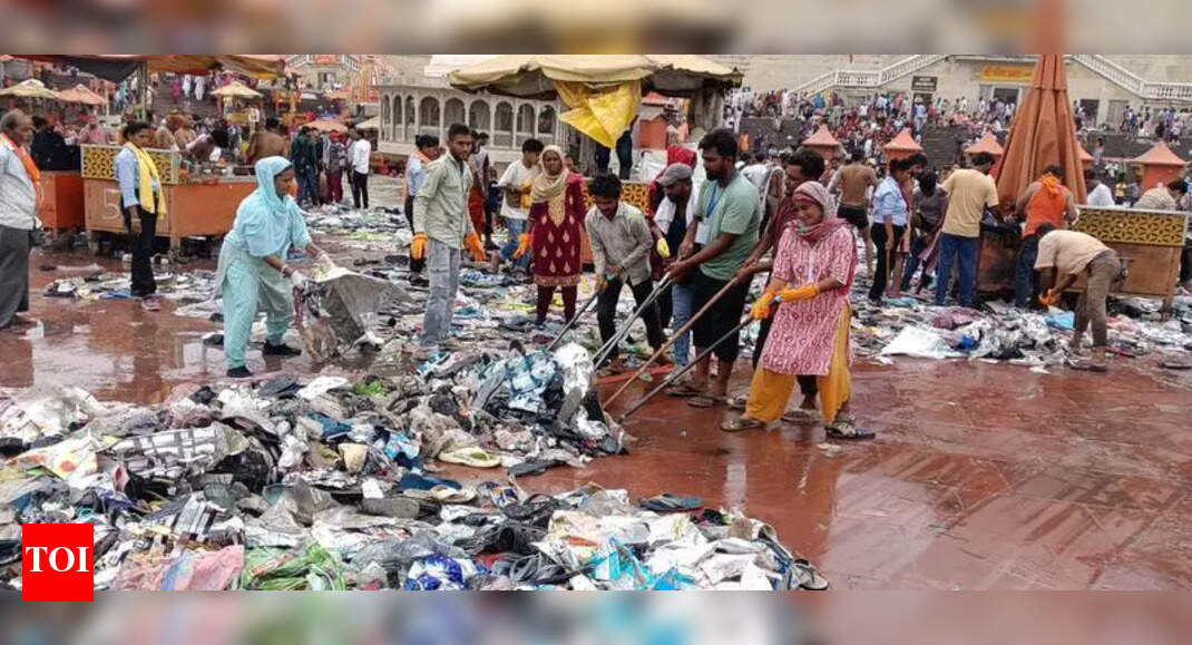 4.5 crore Kanwariyas, 7k tonnes of trash: Kanwar Yatra leaves Haridwar gasping