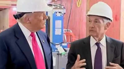 ‘I’d fire him’: Trump takes shots at Powell while standing beside him during Fed visit; watch video