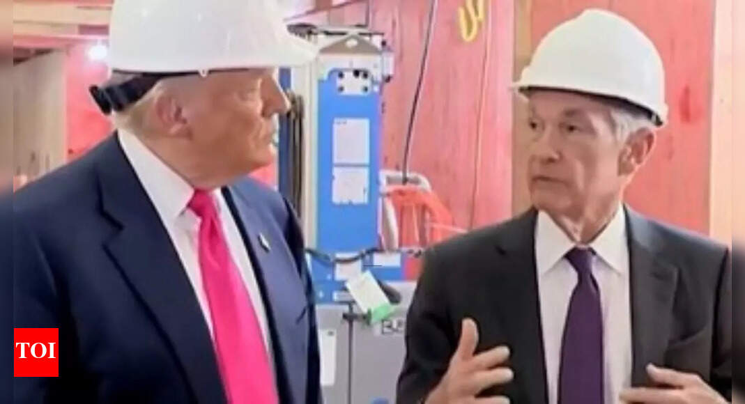 ‘I’d fire him’: Trump takes shots at Powell while standing beside him during Fed visit; watch video