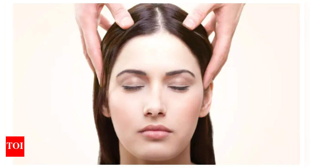 Massaging head three times a week can have these profound impacts on health, and the right way to do so – Times of India