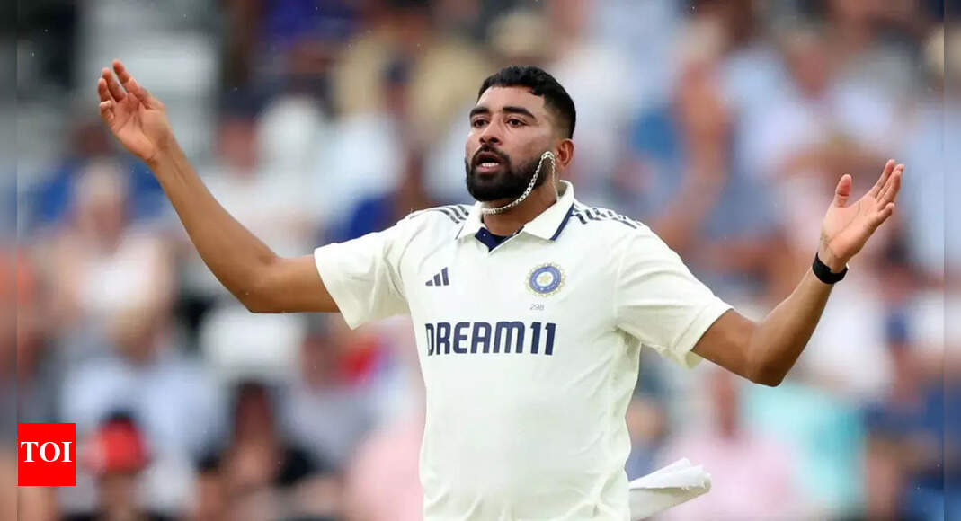 IND vs ENG | Mohammed Siraj loses temper at Ben Duckett, umpire forced to step in – WATCH | Cricket News – Times of India