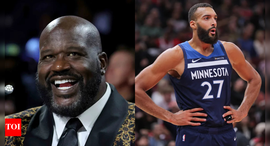 NBA analyst Shaquille O’Neal vows to wear a black dress if Rudy Gobert gets inducted into Hall of Fame