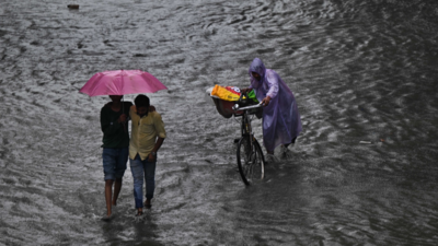 Heavy rain lashes Mumbai: Local trains delayed, traffic chokes key roads; IMD issues warning