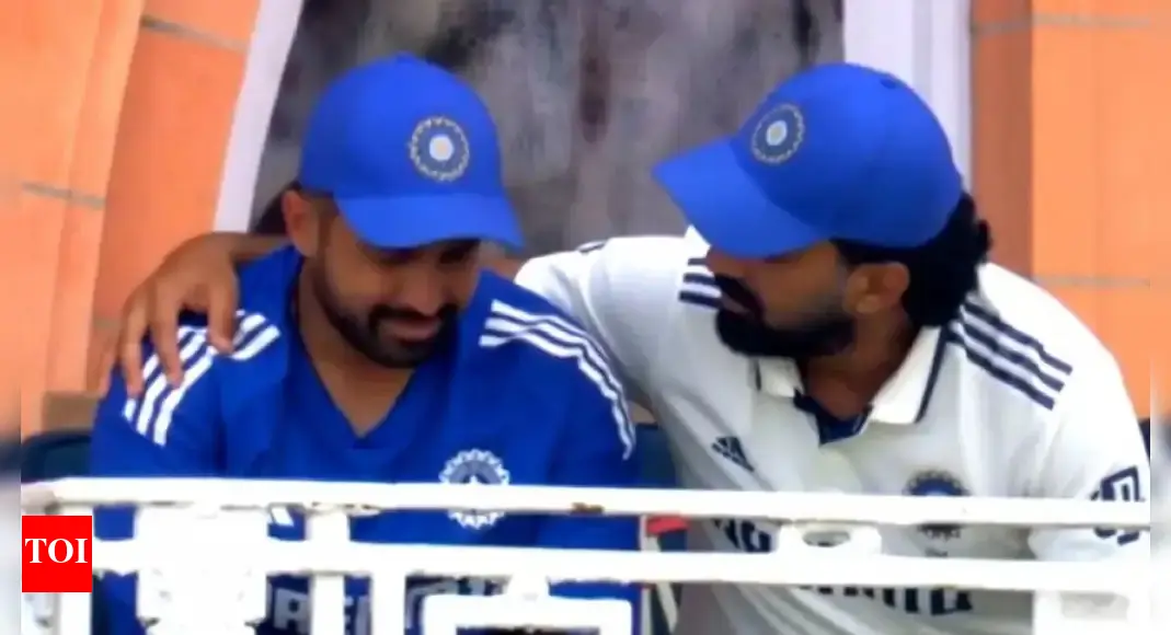 Caught on camera: Karun Nair breaks down after being dropped, childhood friend KL Rahul consoles him | Cricket News – Times of India