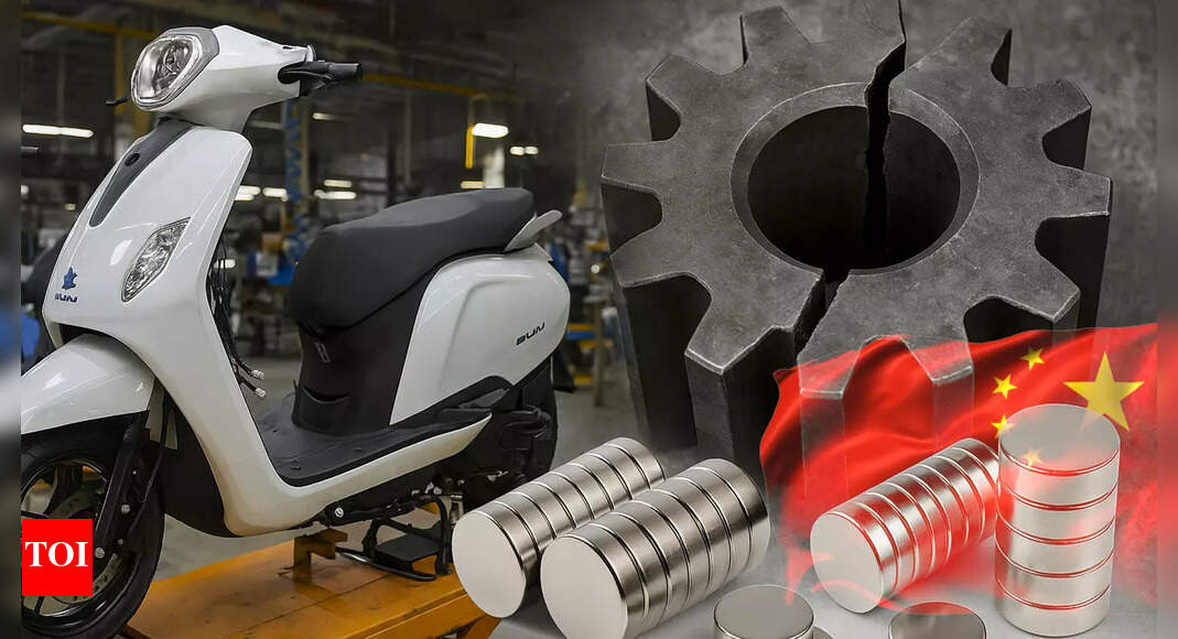 ‘Been hit quite hard…’: Bajaj Auto reels from China’s rare earth magnet curbs; Rajiv Bajaj says ‘looking at a zero month’ – Times of India