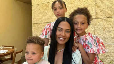 Stephen Curry's wife Ayesha Curry melts hearts by posting an adorable photo with her kids on Instagram