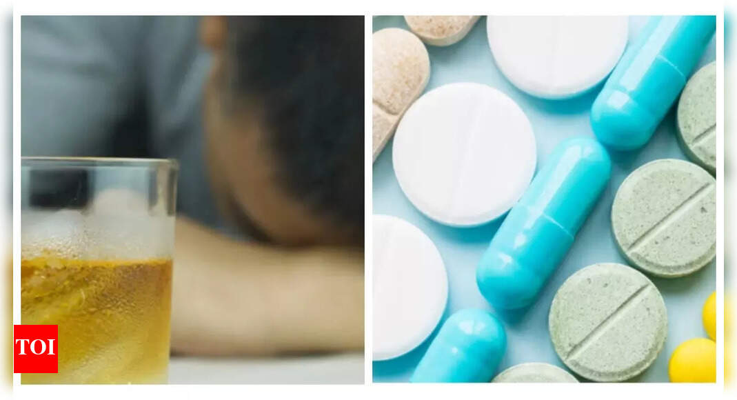 8 medications that should not be mixed with alcohol | – Times of India