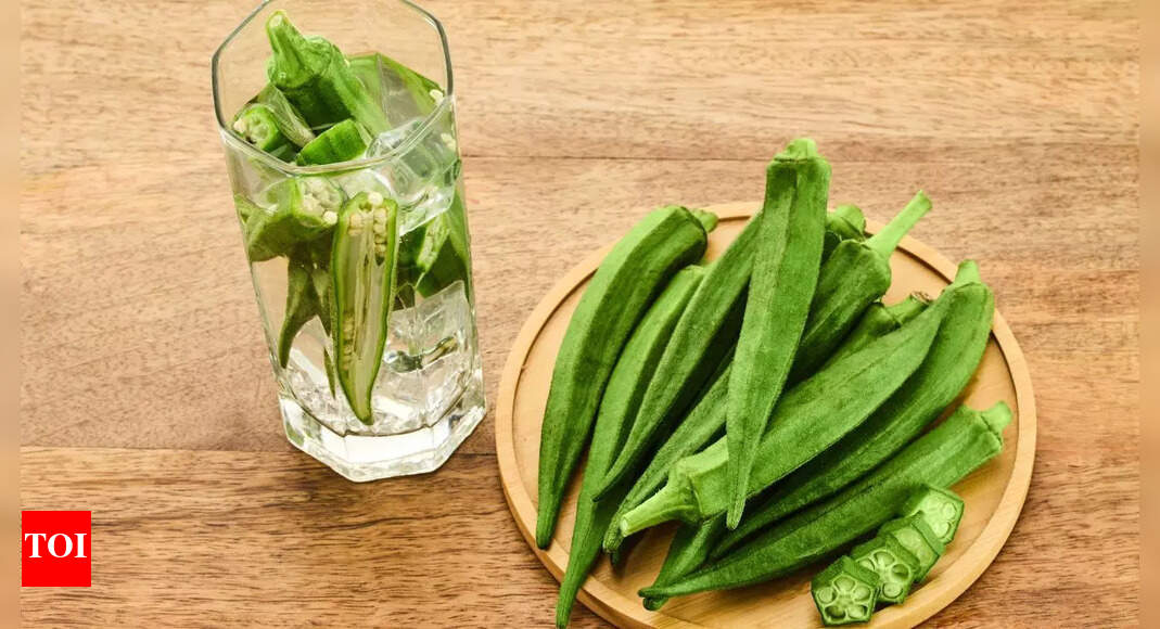 Okra water for weight loss: Benefits, how to make it, and best time to drink | – Times of India