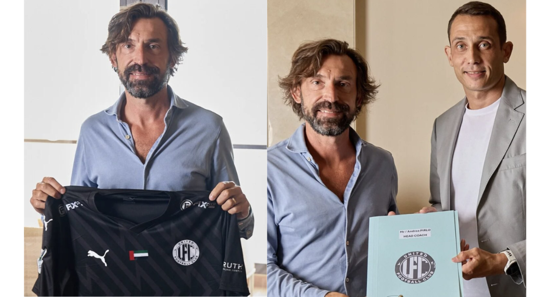 Who is Andrea Pirlo, the Italian world cup legend appointed head coach of Dubai’s United FC?