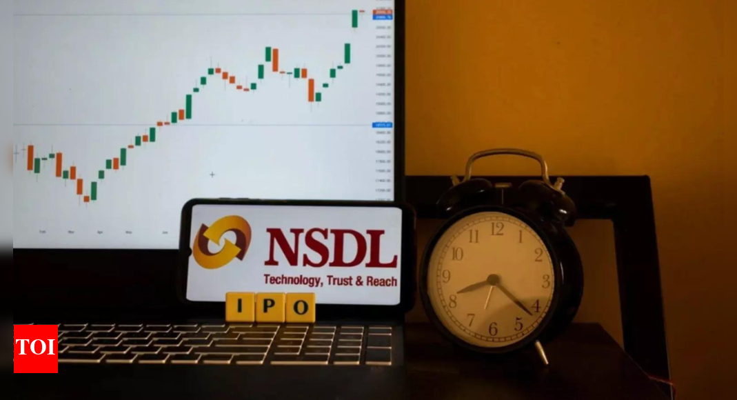 NSDL IPO: Price band of Rs 760–800 takes investors by surprise; over 20% below unlisted market peak – Times of India