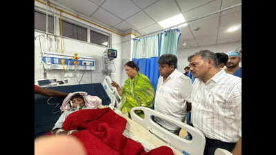 Rajasthan classroom roof collapse: Vasundhara Raje puts blame on education department, urges statewide safety audit
