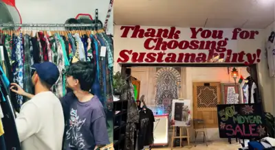What's thrifting like in UAE? Is secondhand shopping catching on in a country known for luxury?
