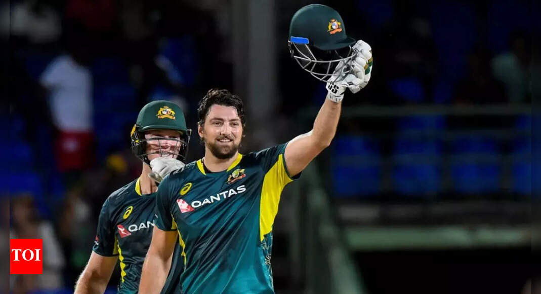 History made: 11 sixes! Tim David smashes fastest T20I century for Australia | Cricket News – Times of India History made: 11 sixes! Tim David smashes fastest T20I century for Australia | Cricket News – Times of India