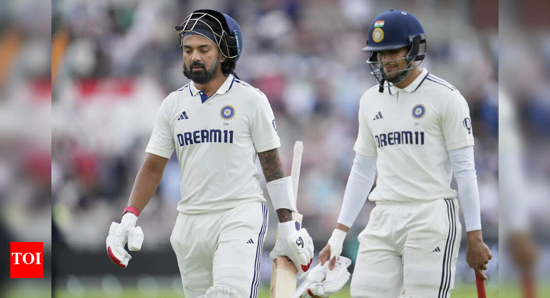 IND vs ENG Live: KL Rahul, Gill look to build after India lose two early wickets