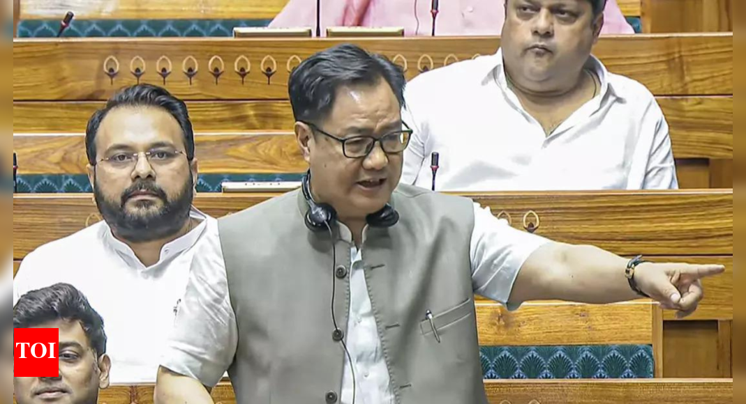 'When House adjourns ...': Rijiju explains why disruptions hurt oppn more than govt