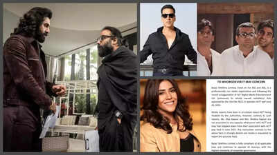 Top 5 entertainment news: Sandeep Reddy Vanga regrets trimming Animal’s runtime by 7-8 minutes, Akshay Kumar CONFIRMS Hera Pheri 3 is back on track