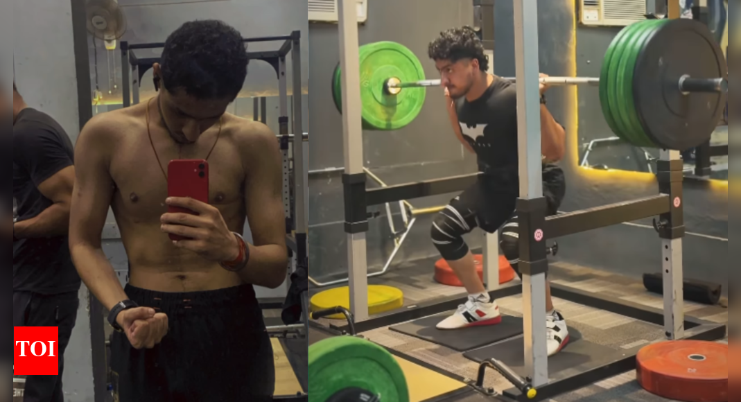 He built a gym at 18, battled cancer by 19, and came back stronger and now lifts 220kgs – Times of India