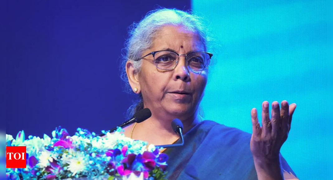 Capex push: Nirmala Sitharaman calls it ‘primary driver of sustained growth’; says ‘we have to have capital expenditure grow’ – Times of India