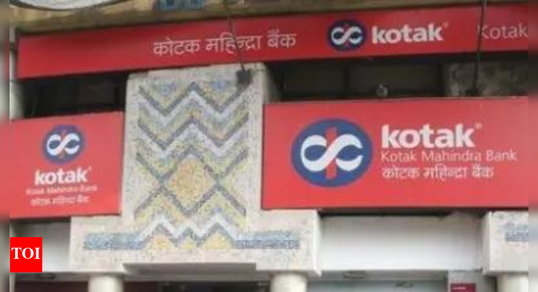 Kotak Mahindra Bank Q1 results: Profit slips 7% YoY; retail CV stress, high provisions weigh on earnings – Times of India