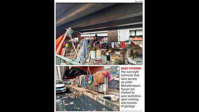 Plastic huts beside high-rises expose Bengaluru’s IT zone dual reality