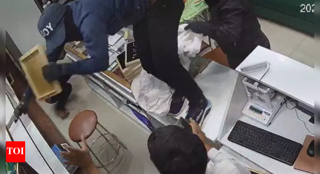Bengaluru heist in 18 seconds: Armed robbers threaten staff at gunpoint