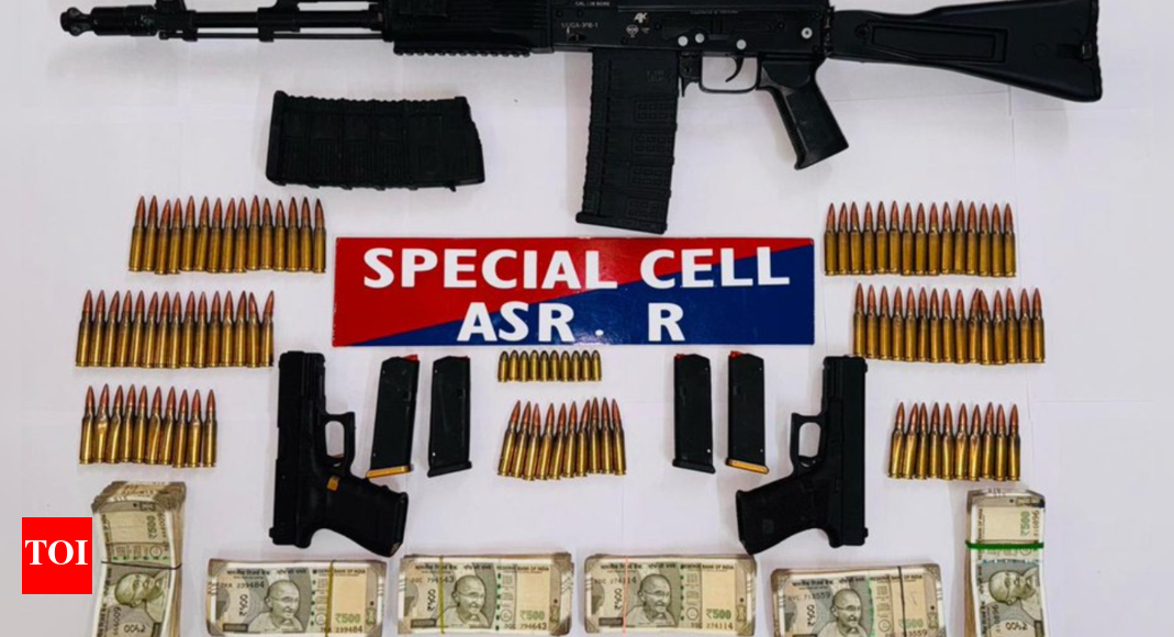 ISI-backed arms, drug racket busted: Consignment linked to Bhagwanpuria aide; 5 held