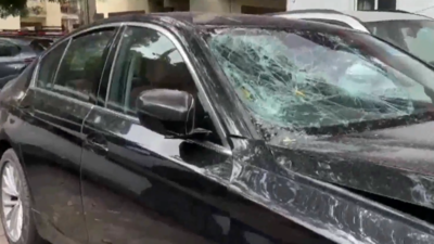Noida shocker: 5-year-old girl killed as speeding BMW car rams into two-wheeler; 2 students arrested