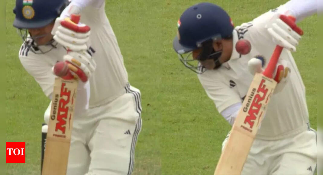 IND vs ENG: Painful for Gill! India skipper takes nasty blow from Stokes - Watch