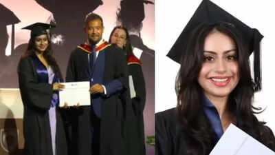 Proud mum Kajol cheers loudly for daughter Nysa at graduation ceremony: VIDEO goes viral