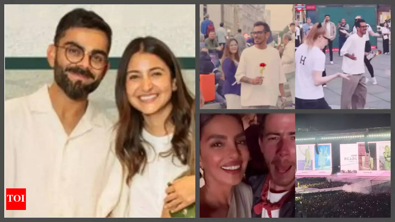 Top 5 entertainment news: RJ Mahvashs birthday surprise for Yuzvendra  Chahal in London, Virat Kohli-Anushka Sharmas UNSEEN pic from Vamikas  birthday goes viral | - Times of India