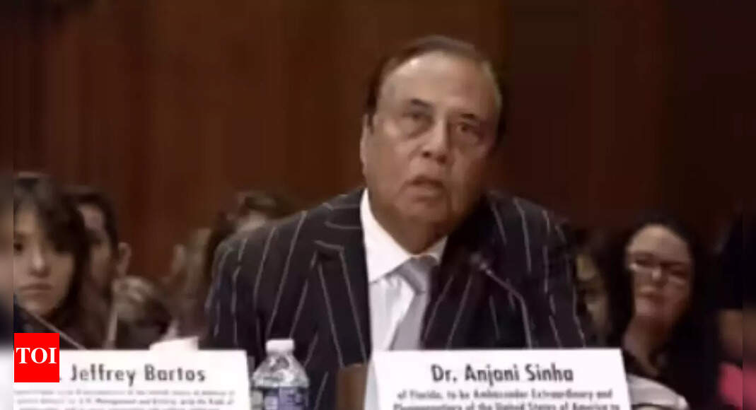 Who is Anjani Sinha, the Indian-origin surgeon nominated by Donald Trump as Singapore’s ambassador?