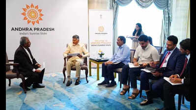 Andhra Pradesh Chandrababu Naidu appeals to Telugu diaspora to invest in state