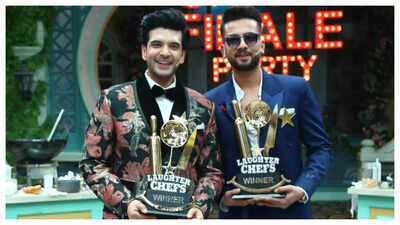  Karan Kundrra and Elvish Yadav lift the trophy; Karan says 'Food isn’t about perfection, it’s about connection'