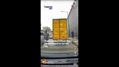 Video clip of alleged roadside extortion triggers concern in Bengaluru