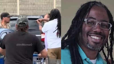  Ex-marine Derrick Perry held attacker at gunpoint; watch