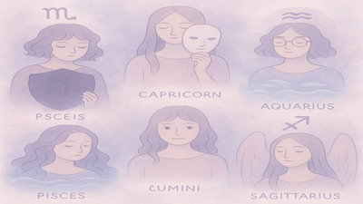 Cuando guardamos lo que sentimos: los signos del zodiaco que esconden sus emociones