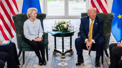 US-Europe trade deal: Trump, Von der Leyen ink deal moments before tariff deadline – What we know so far