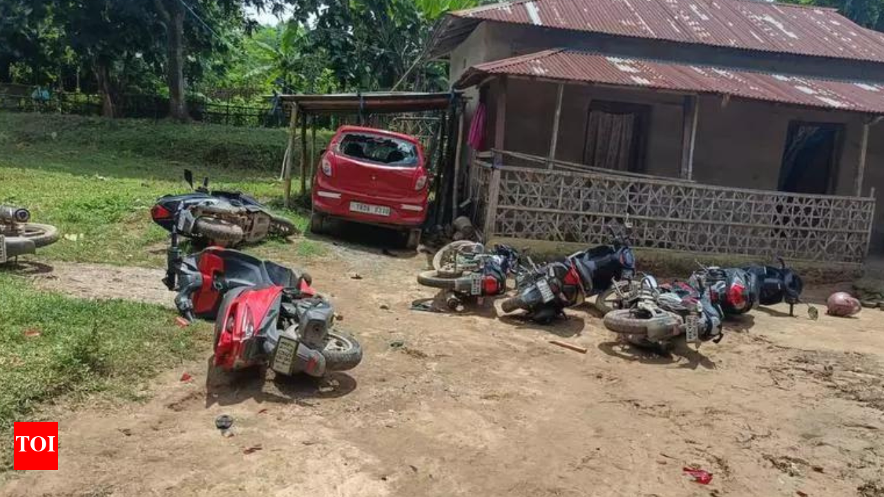 Clash at 'Mann Ki Baat' event in Tripura: BJP claims Tipra Motha; Pradyot  denies charge, 7 injured, vehicles vandalised | Agartala News - Times of  India