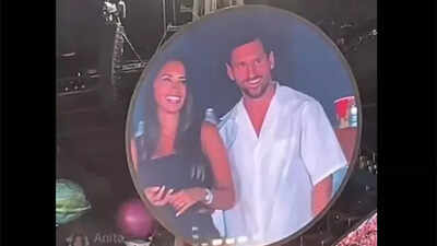 'Messi! Messi!' — Fans erupt as Lionel Messi attends Coldplay concert with wife | WATCH