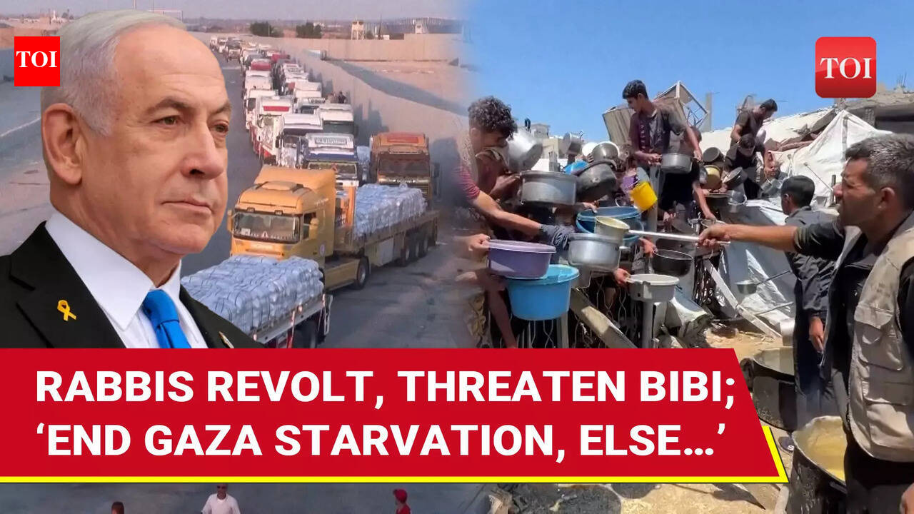 ‘Israel Weaponising Hunger In Gaza’: Over 1000 Rabbis Slam Netanyahu ...