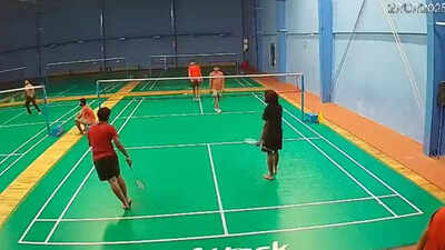 Hyderabad man collapses, dies of heart attack while playing badminton