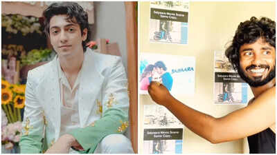  Ahaan Panday goes the SRK way as he responds to fan feeding cake to his picture