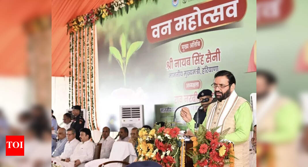 Van Mahotsav symbolizes our commitment to a green future: Haryana CM Nayab Singh Saini