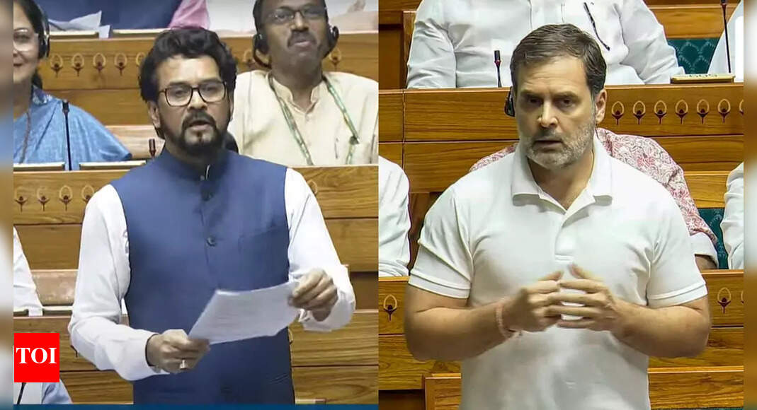 Operation Sindoor debate: ‘From LoP to LoB – Leader Opposing Bharat’ - Anurag Thakur slams Rahul Gandhi in Lok Sabha