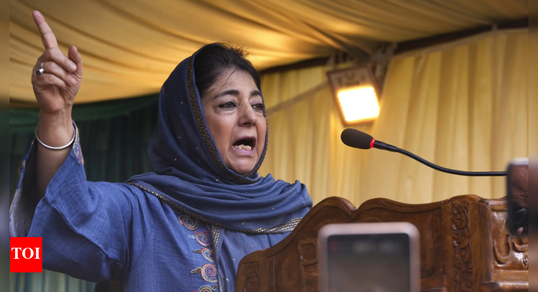 PM Modi can rewrite J&K’s history with dialogue: Mehbooba Mufti